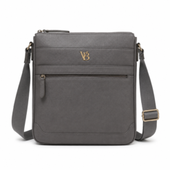Signature Shoulder Bag Grey