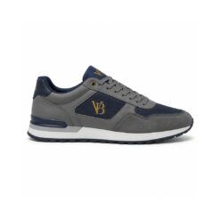 Low-Top Sneakers Blue/Grey